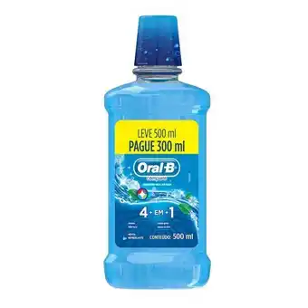 Drogal Antisséptico bucal oral-b complete menta 500ml oferta