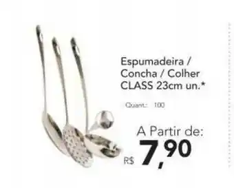 Supermercados Koch Espumadeira Concha Colher Class 23cm oferta