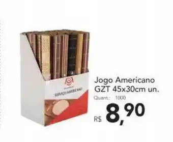 Jogo Americano Gzt 45x30cm