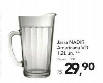 Supermercados Koch Jarra Nadir Americana Vd 1.2L un. oferta