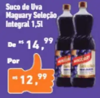 Extrabom Supermercados Suco de Uva Maguary Seleção Integral 1,5L oferta
