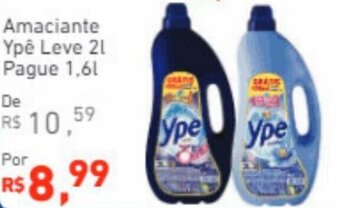 Extrabom Supermercados Amaciante Ypê Leve 2L Pague 1,6L oferta