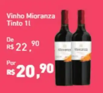 Extrabom Supermercados Vinho Mioranza Tinto 1L oferta