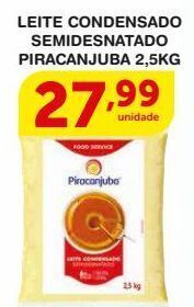 Roldão Leite condensado semidesnatado piracanjuba 2,5kg oferta