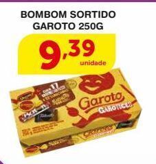 Roldão Bombom sortido garoto 250g oferta