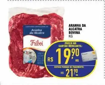 Aranha da alcatra bovina kg