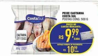 Mercantil Rodrigues Peixe castanha costa sul 500g oferta