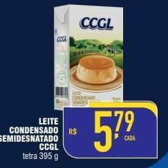 Leite condensado semidesnatado ccgl 395g