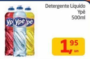 Tenda Atacado Detergente líquido ypê 500ml oferta