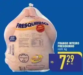 Mercantil Rodrigues Frango inteiro fresquinho kg oferta