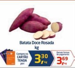 Tenda Atacado Batata doce rosada kg oferta