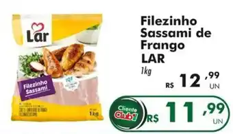 Filezinho Sassami de Frango LAR 1kg