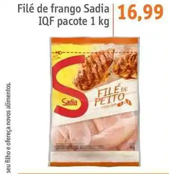 Sonda Filé De Frango Sadia Iqf 1kg oferta