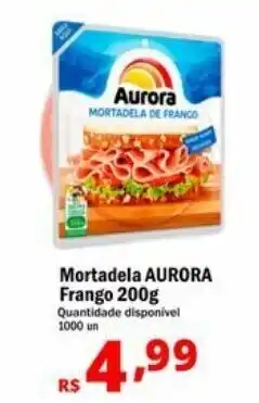 Althoff Supermercados Mortadela AURORA Frango 200g oferta