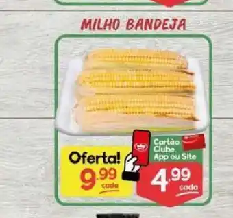 Supermercados Princesa Milho bandeja oferta