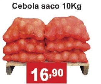 Calvo Atacadista Cebola saco 10kg oferta