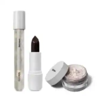 Combo biscoito ou bolacha: balm labial 3,5g + gloss crocante labial 5ml + esfoliante labial 4,5g