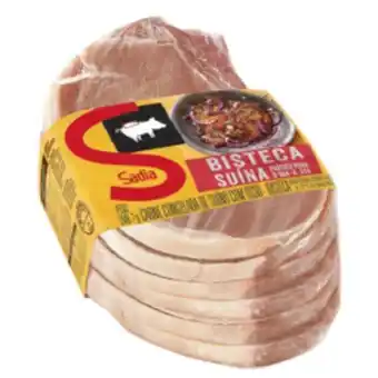 Asun Bisteca suína sadia fatiada (aprox. 1,320g a un) oferta