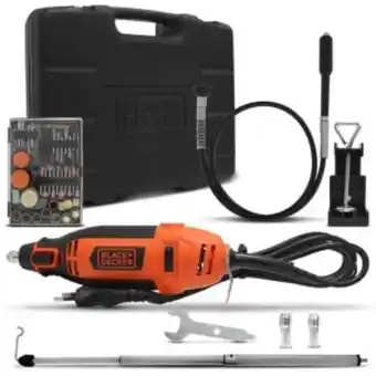 Lojas TaQi Micro retifica black decker rt18ka, 180 watts, 113 peças - 220 volts oferta