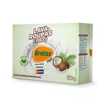 Supermercados Bretas Sabao po bretas coco 500g oferta