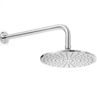 Chuveiro celite redondo com braço de parede 220mm life cromado (mp)