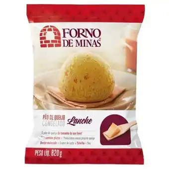 Violeta Supermercados Pão de queijo congelado forno de minas 820g oferta