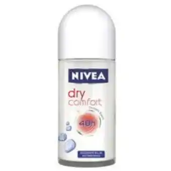 Desodorante roll on nivea feminino dry comfort 50ml