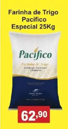 Calvo Atacadista Farinha de Trigo pacifico Especial 25kg oferta