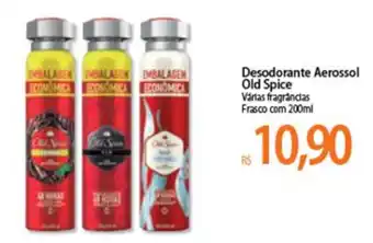 Atacadão Desodorante Aerosol Old SPice 200ml oferta