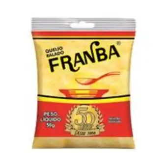 Queijo parmesão ralado franba 50g