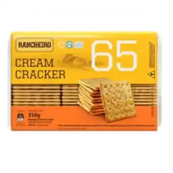 Biscoito cream craker rancheiro 216g