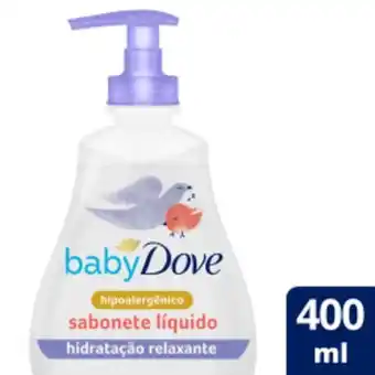 Rede Compras Sabonete líquido de glicerina hidratação relaxante dove baby hora de dormir frasco 400ml oferta