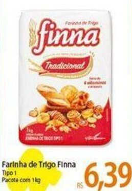 Atacadão Farinha de Trigo Finna Tipo 1 oferta