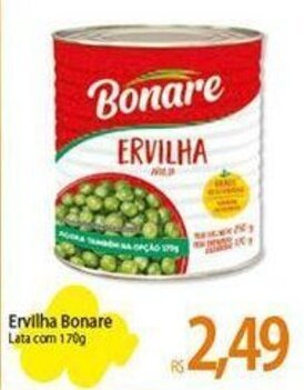 Atacadão Ervilha Bonare Lata com 170g oferta