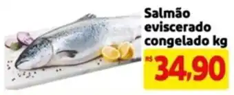 Mercado Extra Salmão eviscerado congelado kg oferta