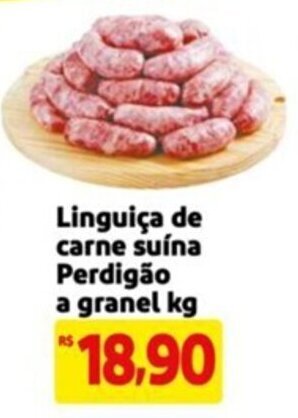Mercado Extra Linguiça de carne suína Perdigão a granel kg oferta