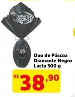 Ovo de Pascoa Diamante Negro Lacta 300g