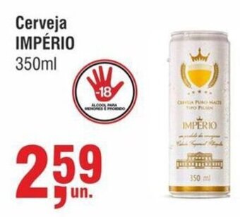 Higa Atacado Cerveja IMPÉRIO 350ml oferta