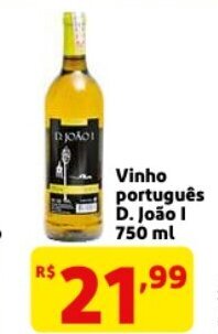 Mercado Extra Vinho portugues D. Joao I 750ml oferta