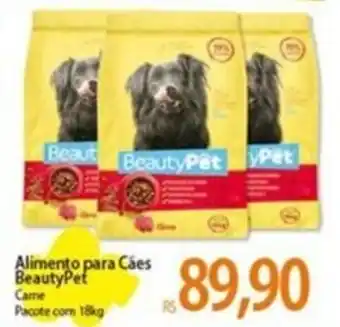 Atacadão Alimento para Cães BeautyPet Came Pacote com 18kg oferta