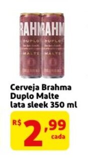 Mercado Extra Cerveja Brahma Duplo Malte Lata 350ml oferta