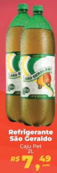 Mix Mateus Refrigerante São Geraldo Caju Pet 2L oferta
