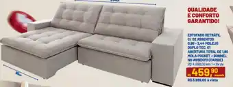 Toklar ESTOFADO RETRÁTIL C/ 02 ASSENTOS oferta