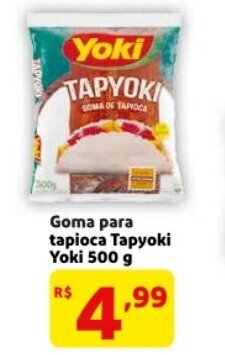 Mercado Extra Goma para tapioca Tapyoki Yoki 500g oferta