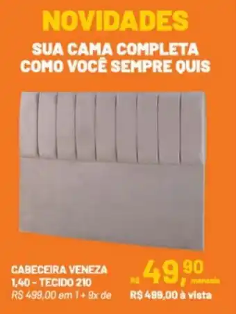 CABECEIRA VENEZA 1,40-TECIDO 210