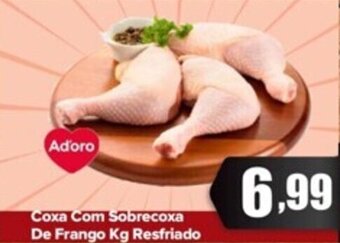 Rede Plus Supermercados Coxa Com Sobrecoxa De Frango Kg Resfriado oferta