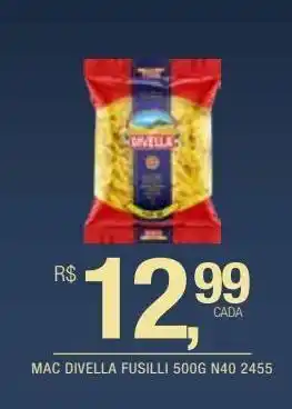DB Supermercados Mac divella fusilli 500g n40 2455 oferta