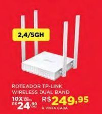 DB Supermercados Roteador tp-link wireless dual band oferta