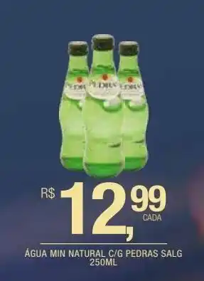 DB Supermercados Água min natural c/g pedras salg 250ml oferta