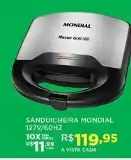 DB Supermercados Sanduicheira mondial oferta